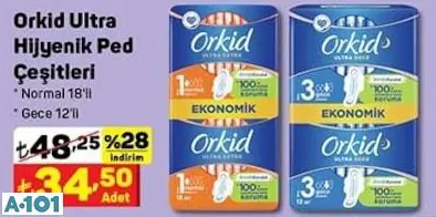 ORKİD ULTRA HİJYENİK PED